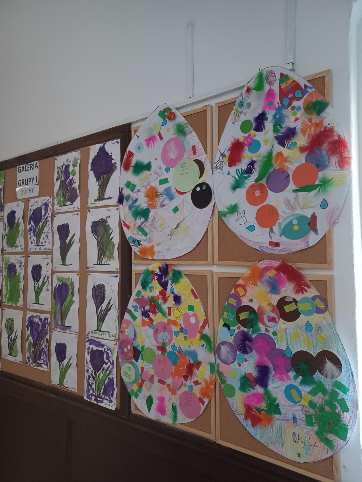 Pisanki, kraszanki, jajka malowane - dziś w naszym przedszkolu na Wielkanoc przygotowane - Obrazek 1