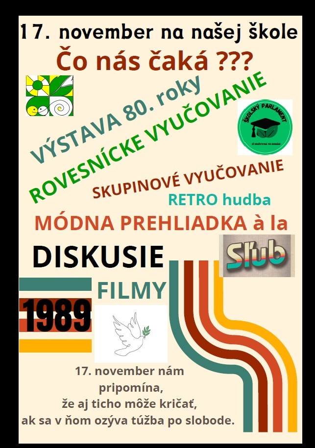 17. november na našej škole - Obrázok 1
