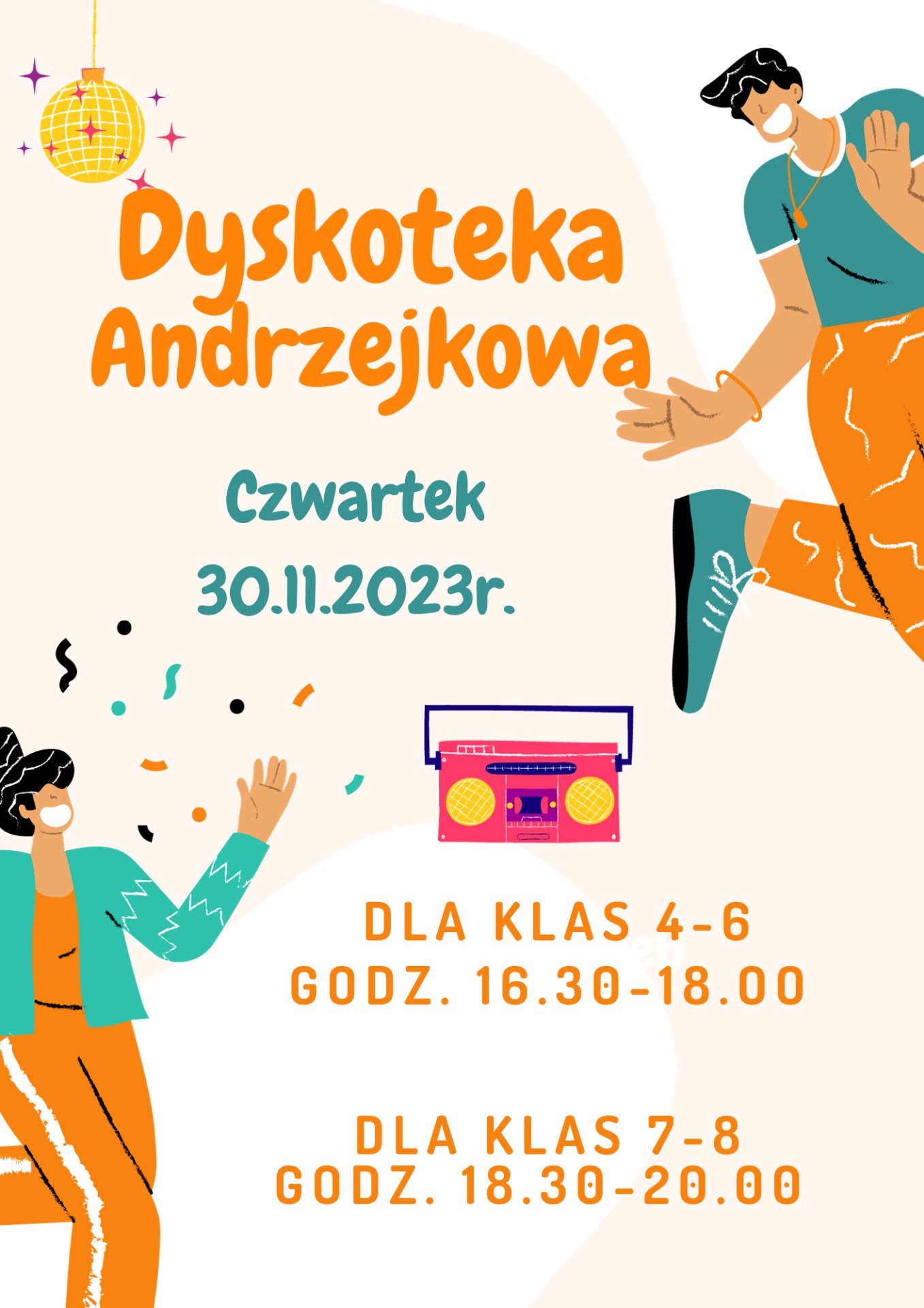  Dyskoteka Andrzejkowa  - Obrazek 1