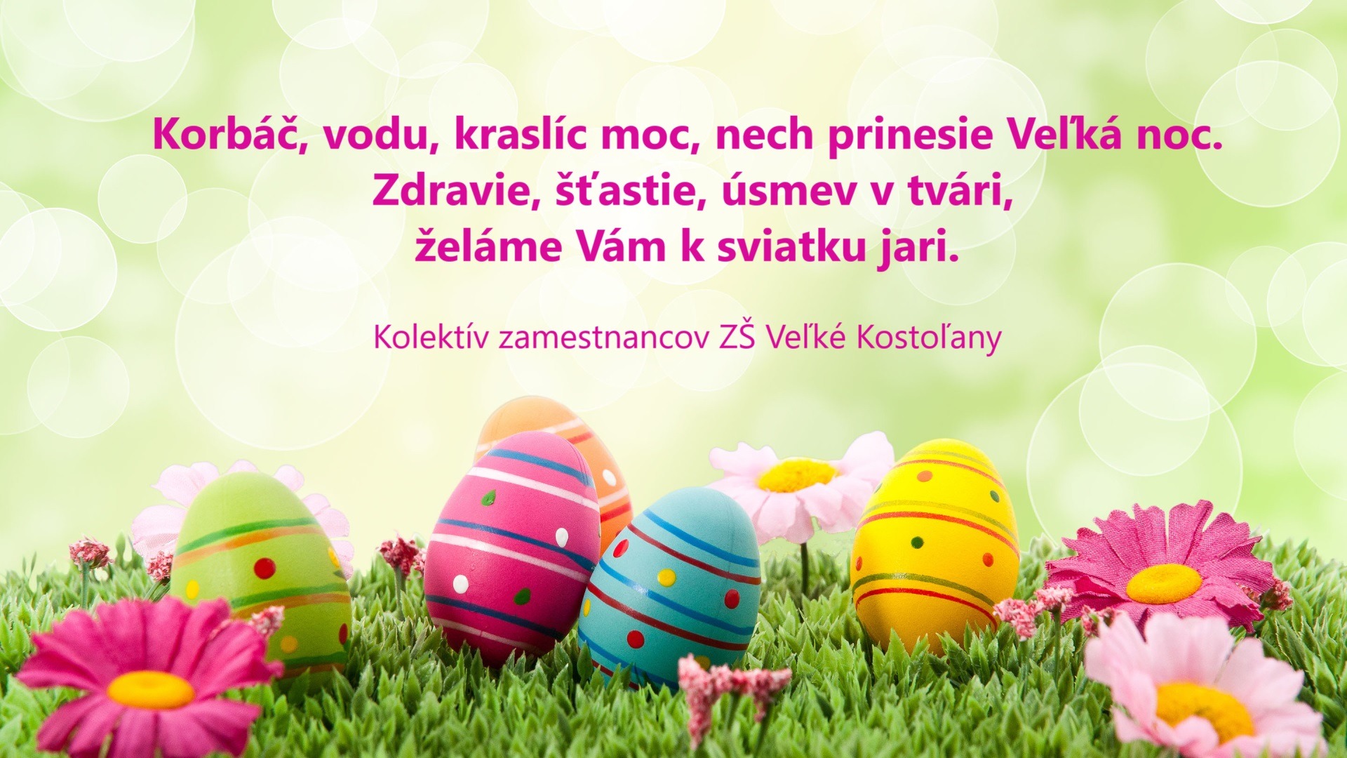 Veselú Veľkú noc! - Obrázok 1