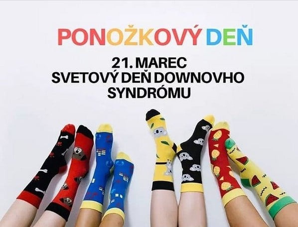 21.3. je svetový deň Downovho syndrómu - ponožková výzva - Obrázok 1