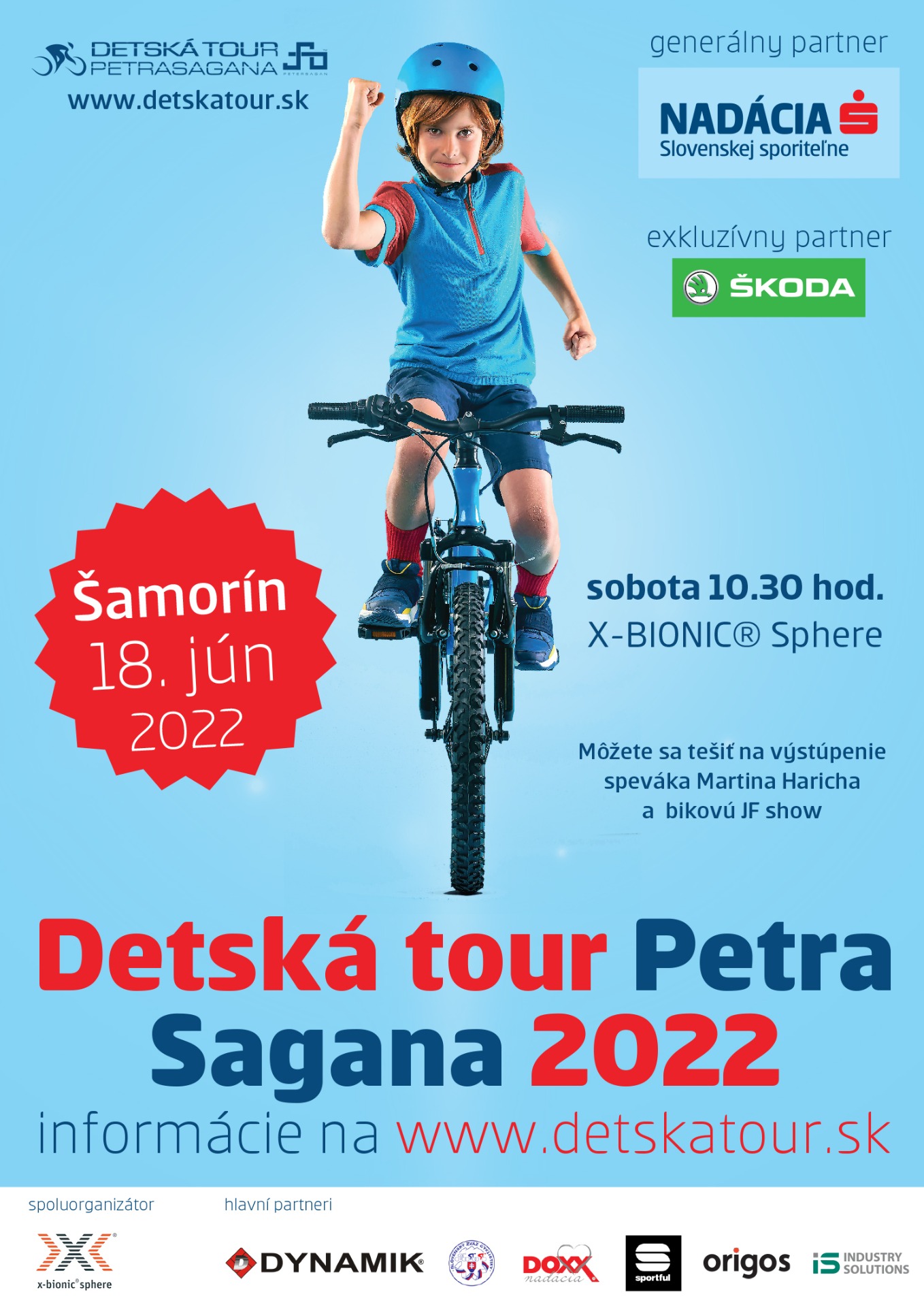 Detská tour Petra Sagana 2022 - Obrázok 1