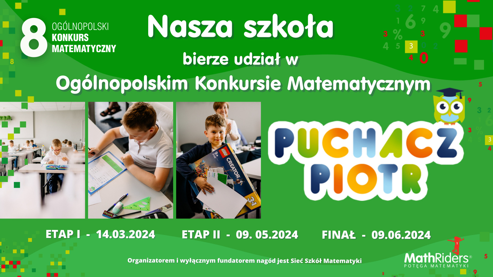 Ogólnopolski Konkurs Matematyczny "Puchacz Piotr" - Obrazek 1