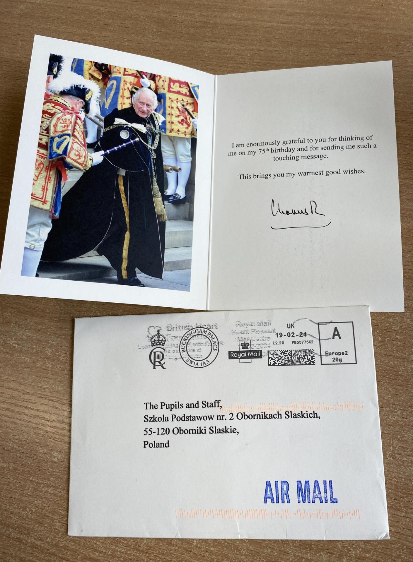 75-te urodziny Króla Karola III - Obrazek 1