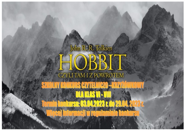 Hobbit - konkurs czytelniczo - krzyżówkowy - Obrazek 1