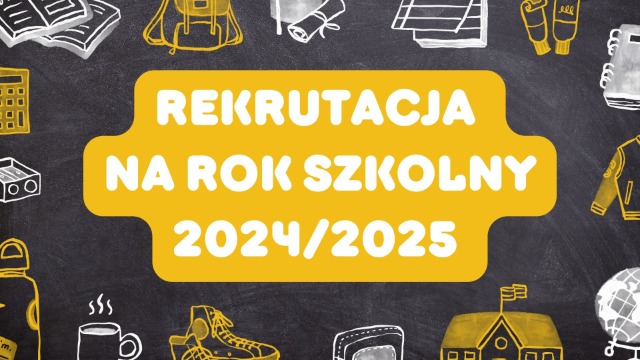 Rekrutacja do oddziału przedszkolnego i klasy I na rok szkolny 2024/2025. - Obrazek 1
