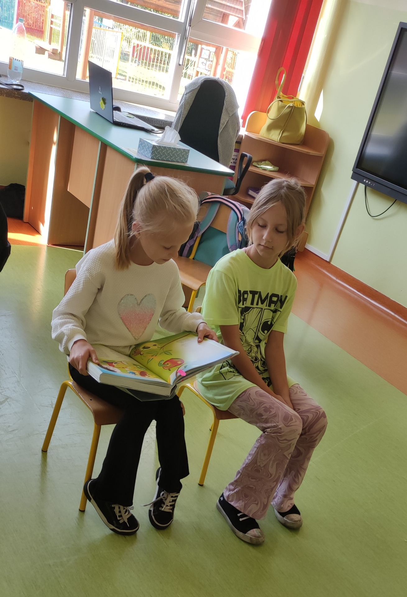 Ogólnopolski Dzień Głośnego Czytania - Oddział przedszkolny O a