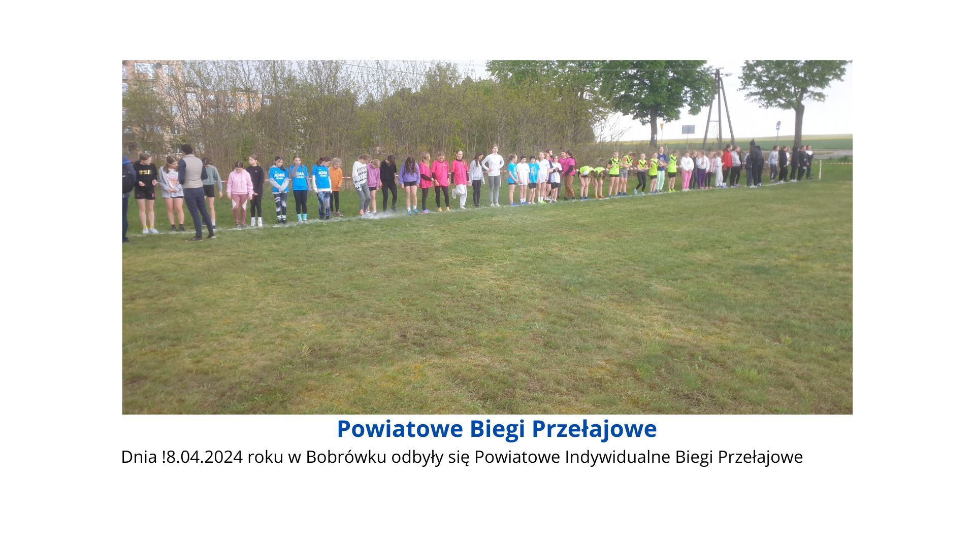 Powiatowe Biegi Przełajowe - Obrazek 2