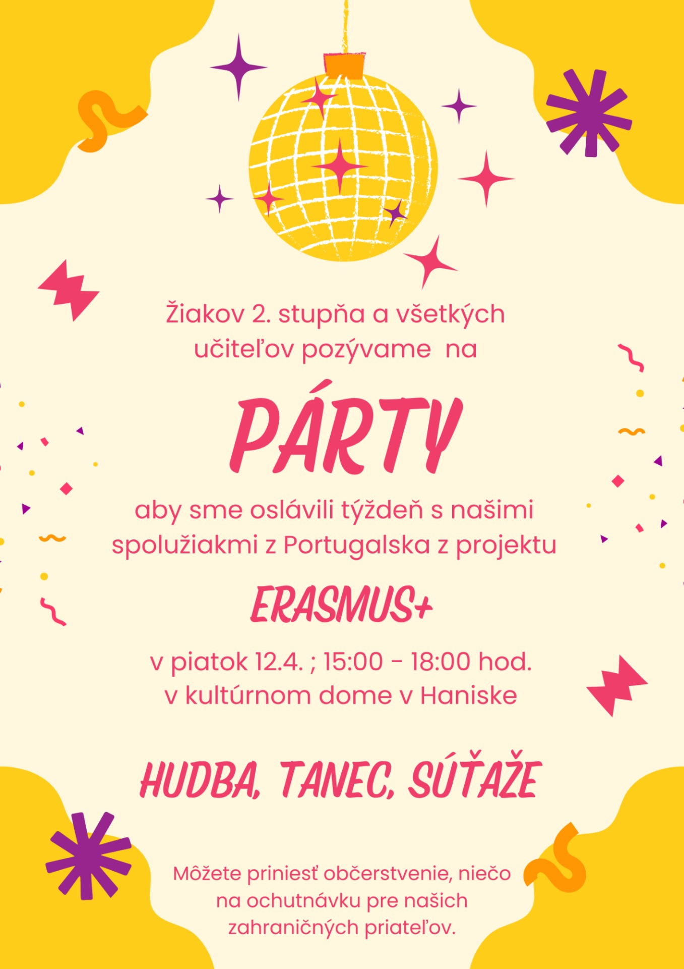 Pozvánka na párty - Obrázok 1