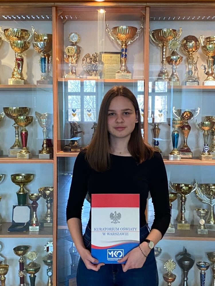 Natalia Boras została finalistą Ogólnopolskiej Olimpiady - Obrazek 1