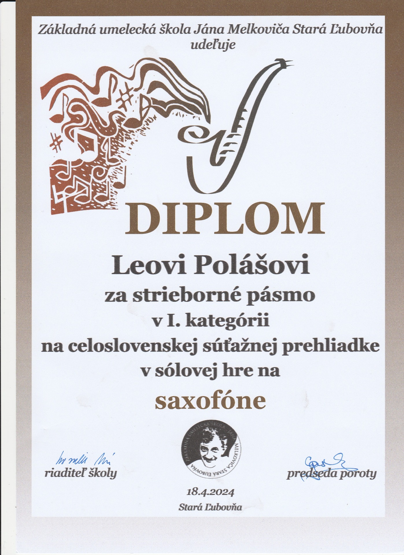 Celoslovenská súťažná prehliadka v sólovej a komornej hre na saxofóne - Obrázok 5