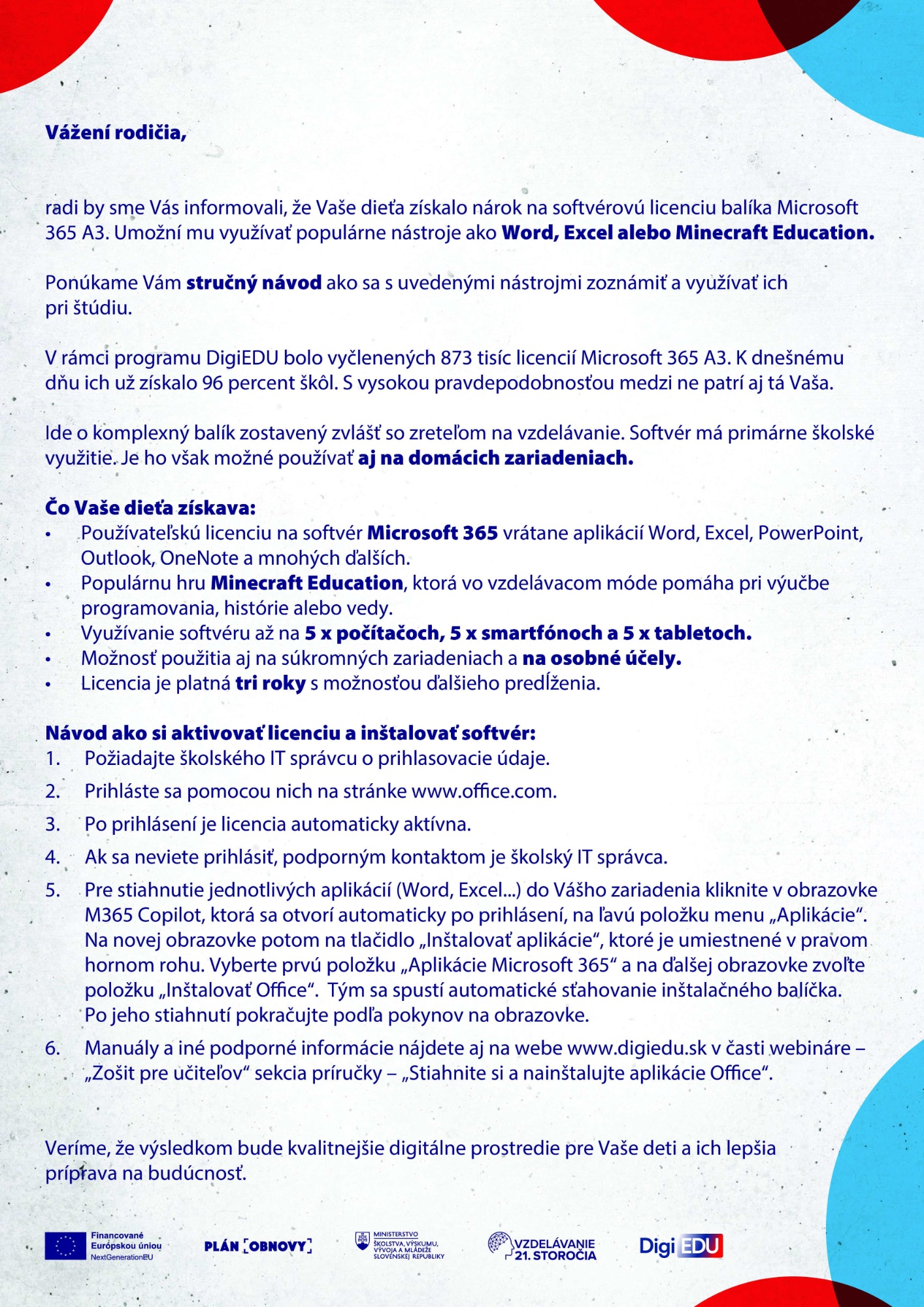 Bezplatná licencia - Microsoft 365 - Obrázok 2