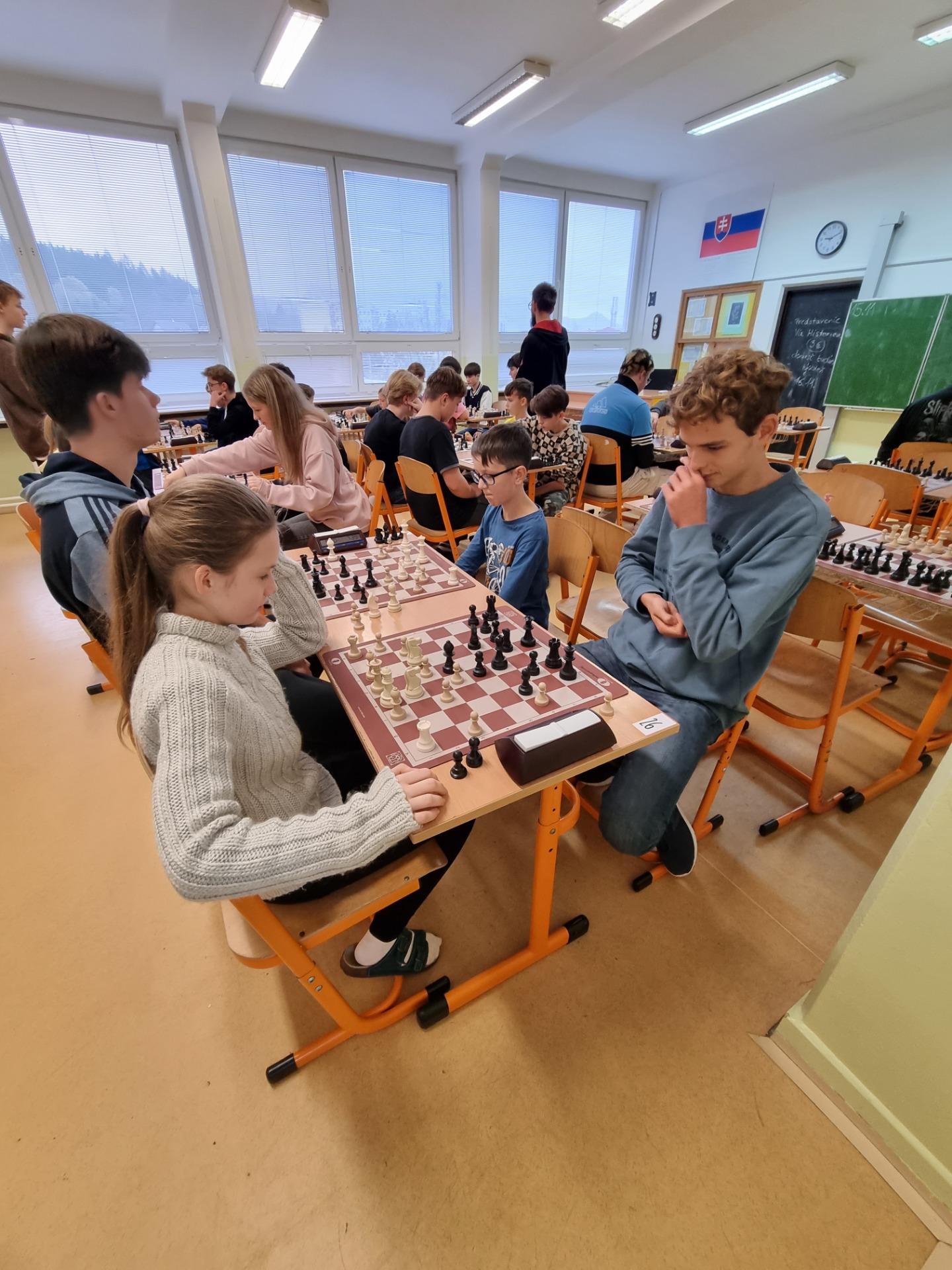 Okresné kolo v šachu žiakov a žiačok ZŠ a SŠ - Obrázok 4
