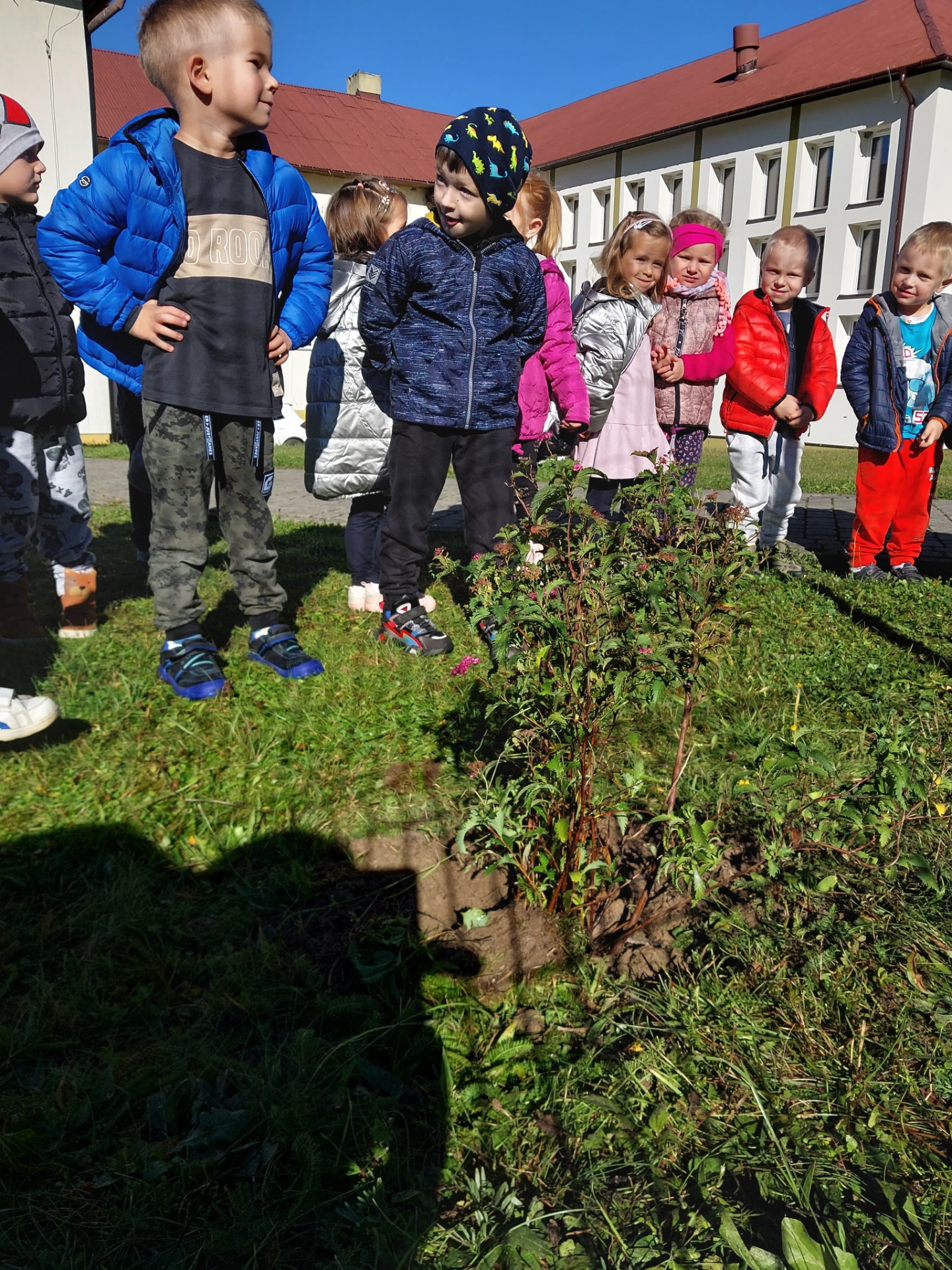 Przedszkolaki sadzą drzewa w ramach Ogólnopolskiego Dnia Drzewa - Obrazek 6