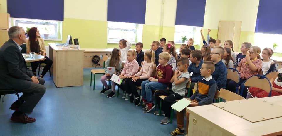 Wizyta Prezydenta Wałbrzycha w szkole - Obrazek 5