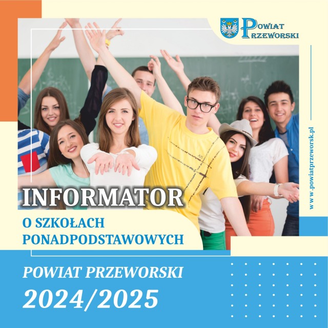 Informator o szkołach ponadpodstawowych 2024/2025 w powiecie przeworskim - Obrazek 1