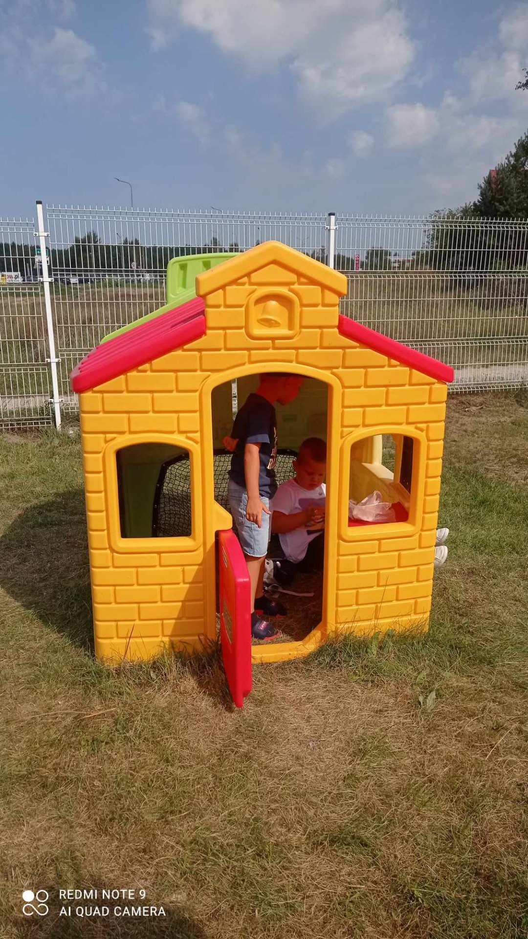 Domek zabawowy dla przedszkolaków