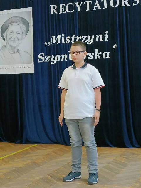 IX Gminny Konkurs Recytatorski "Mistrzyni Szymborska" w Pogrodziu - Obrazek 4