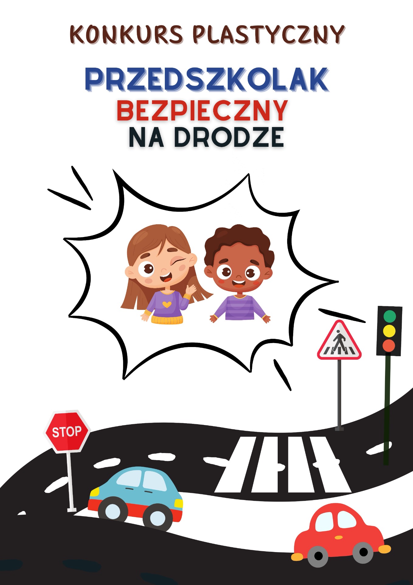 Konkurs "Bezpieczny Przedszkolak na drodze" - Obrazek 1