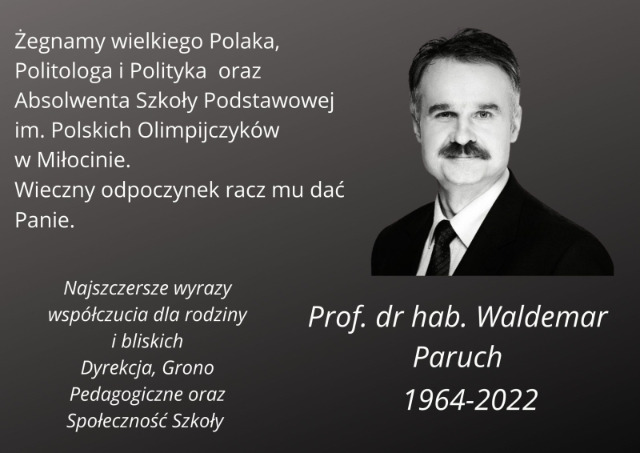 Prof. dr hab. Waldemar Paruch - Obrazek 1