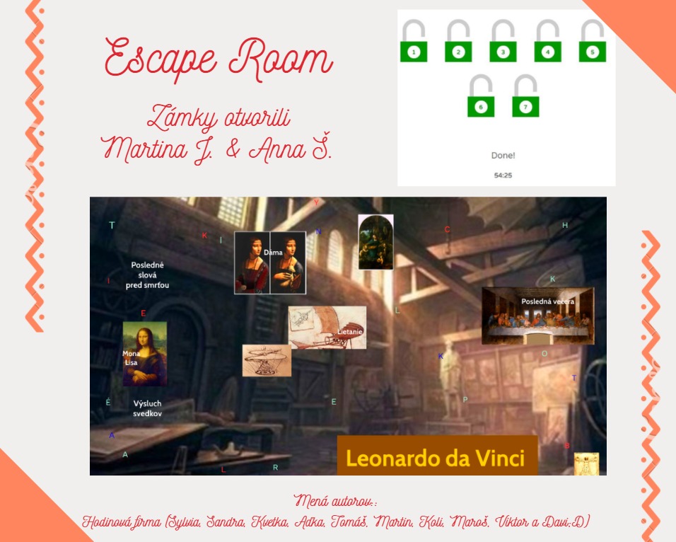 Escape room s Leonardom - Obrázok 1