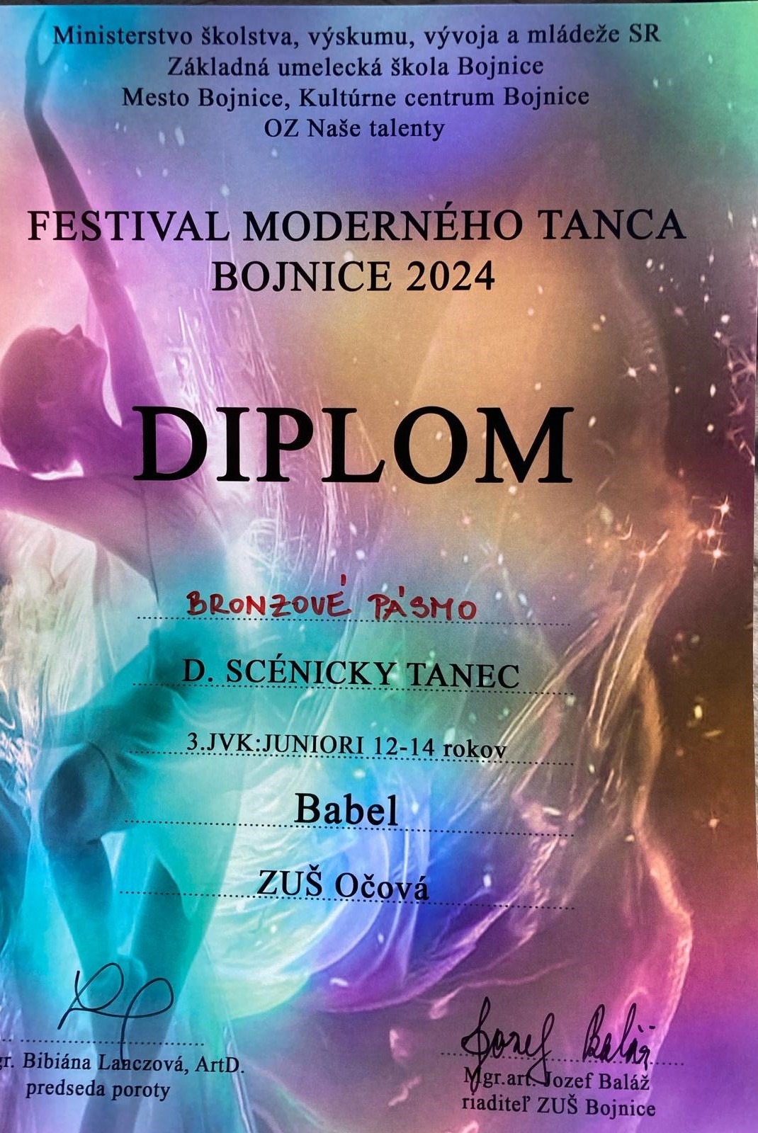 Festival moderného tanca 2024 Bojnice - Obrázok 1