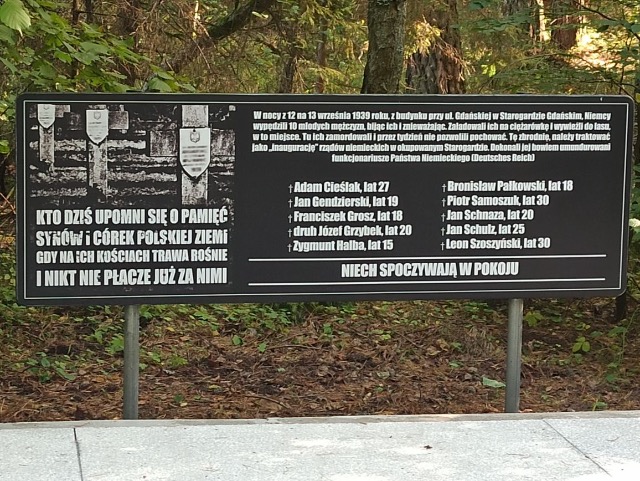 Obchody 82. rocznicy zbrodni niemieckiej w Lesie Szpęgawskim - Obrazek 5