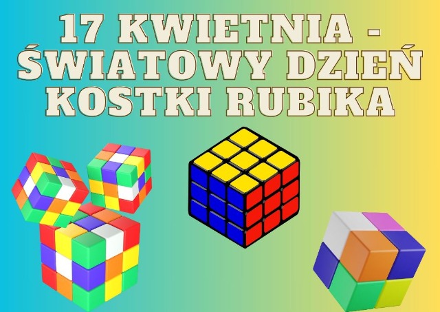 17 kwietnia przynieś kostkę Rubika do szkoły - Obrazek 1