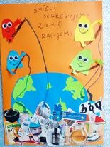 Dzień Ziemi- plakaty wykonane przez uczniów kl.II - Obrazek 6