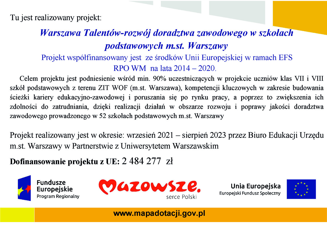 Warszawa talentów - Obrazek 1