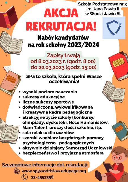 Nabór do klas pierwszych na rok szkolny 2023/2024 - Obrazek 1