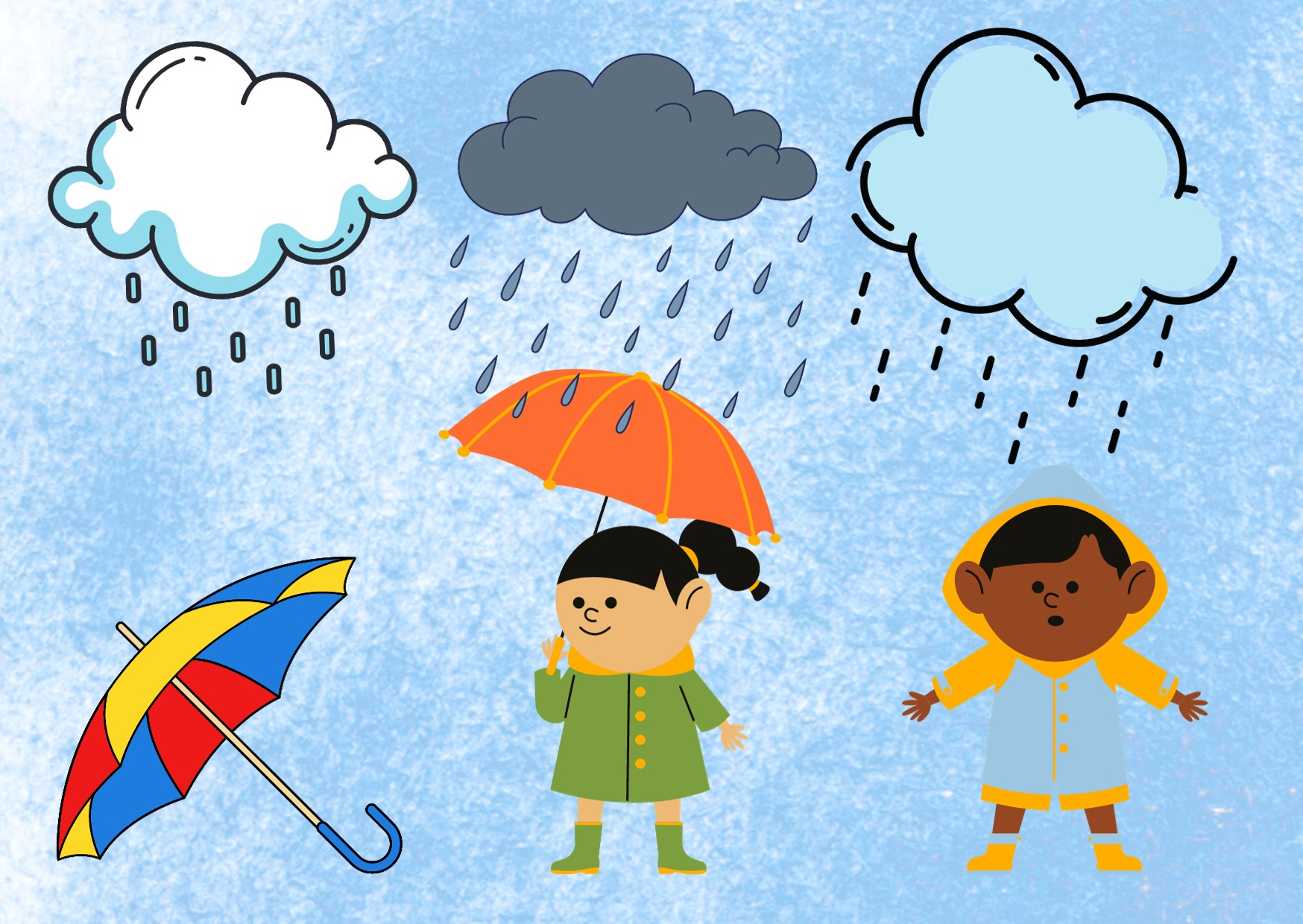 Laureaci konkursu plastycznego „ Ja i mój parasol w deszczowy dzień ” - Obrazek 1